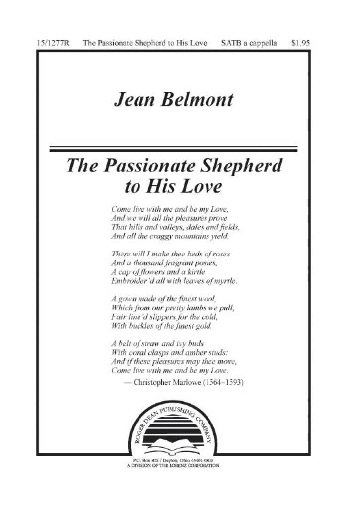 The Passionate Shepherd To His Love