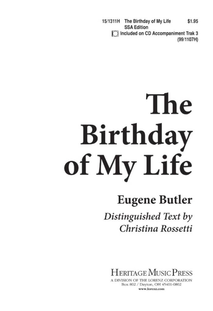 The Birthday Of My Life