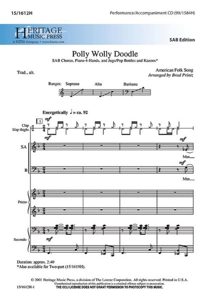 Polly Wolly Doodle