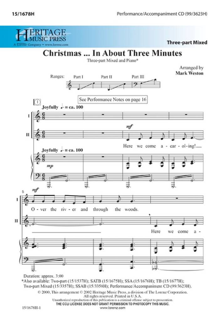 Christmas...In About Three Minutes