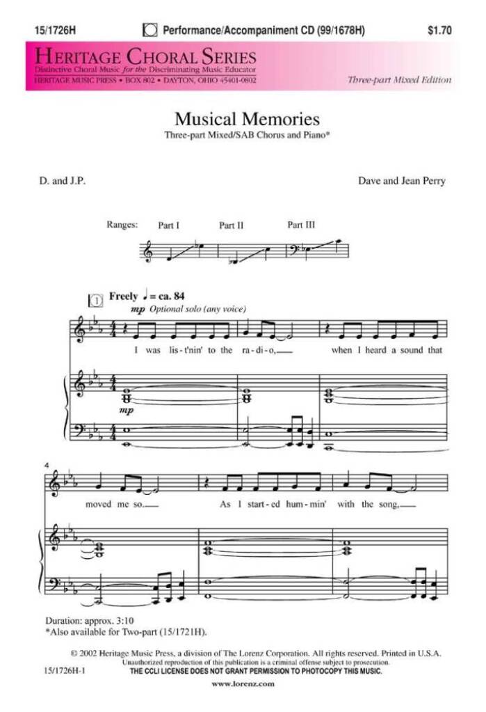 Musical Memories
