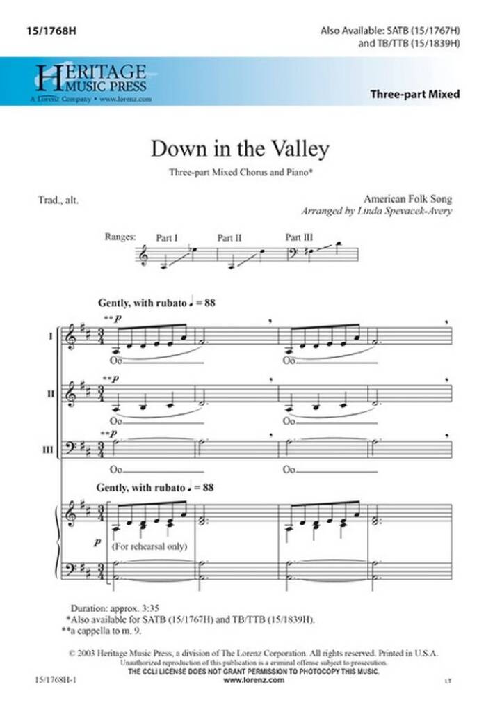 Down In The Valley