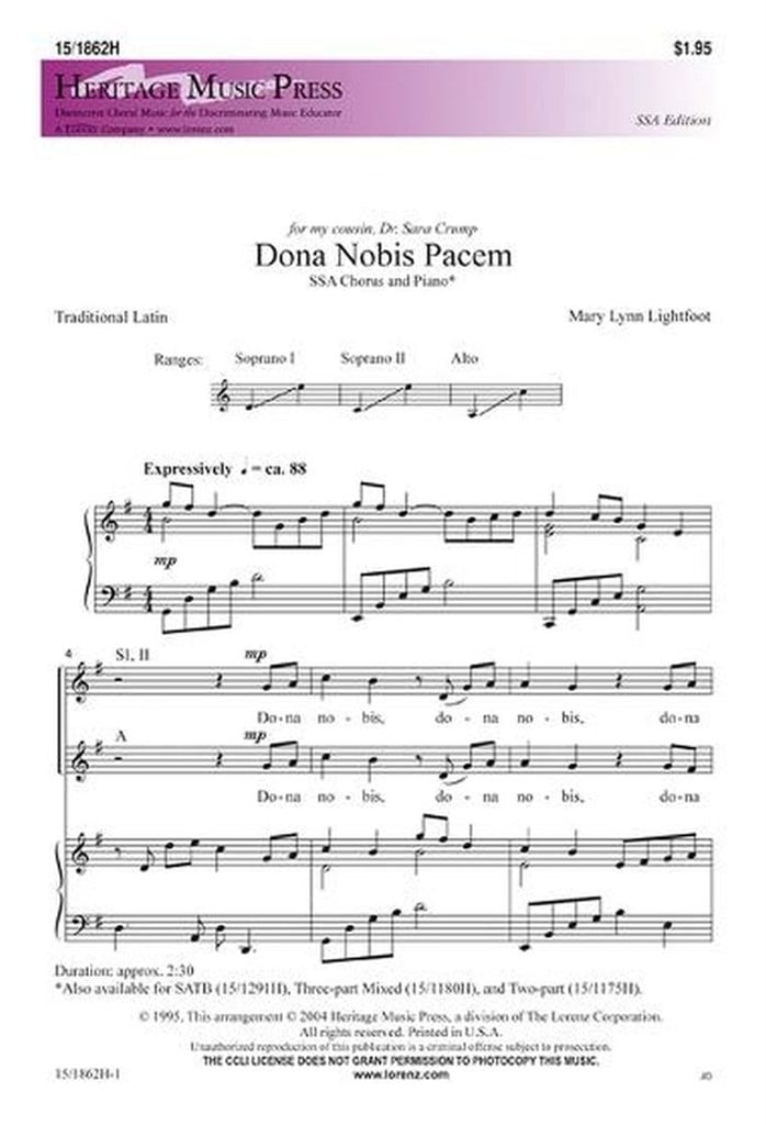 Dona Nobis Pacem