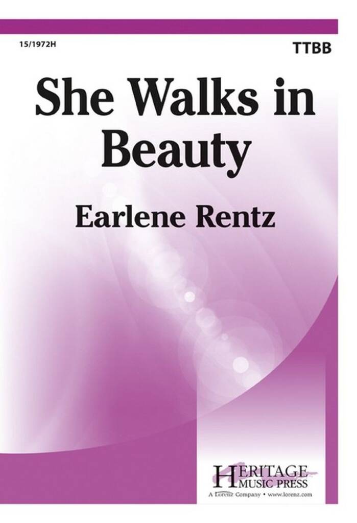 She Walks In Beauty