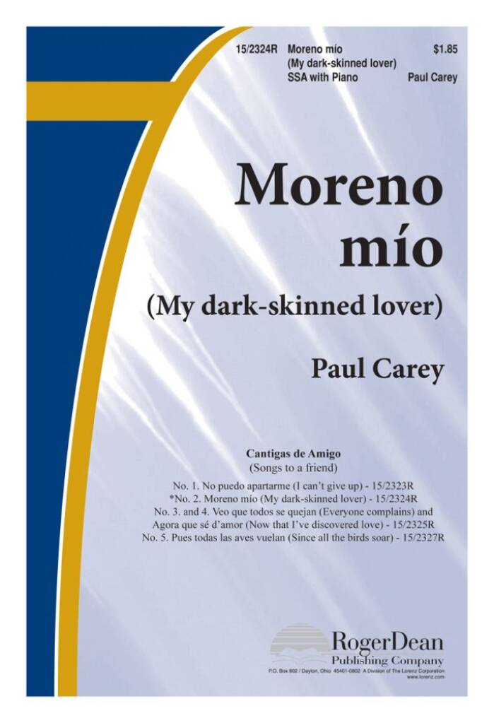 Moreno Mío (My Dark-Skinned Lover)