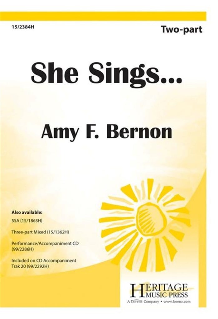 She Sings (Two-part and piano)