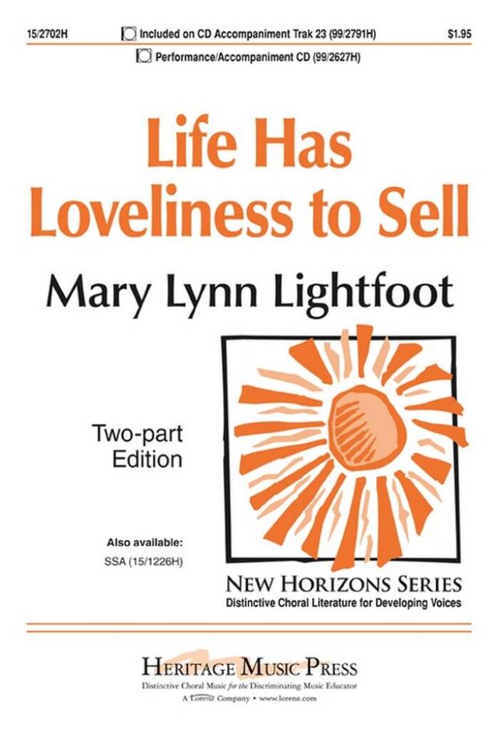 Life Has Loveliness To Sell