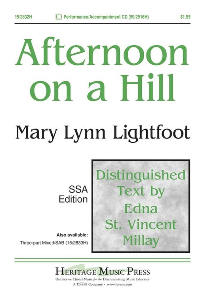 Afternoon On A Hill