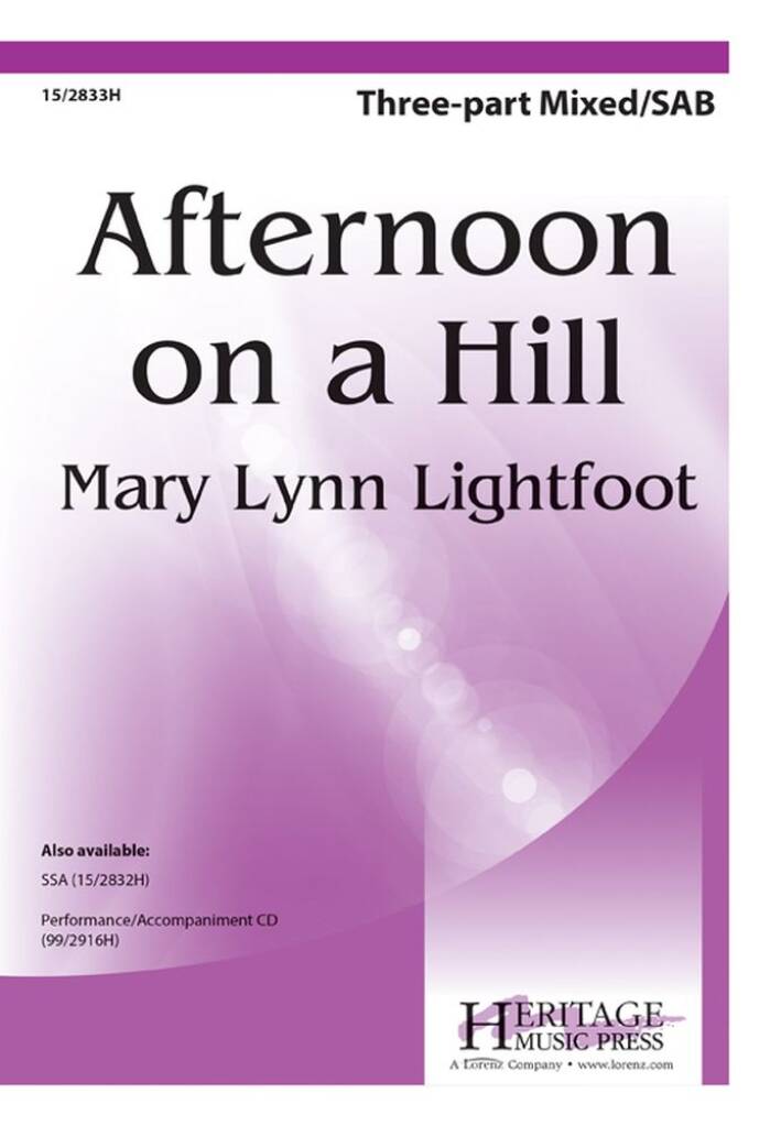 Afternoon On A Hill