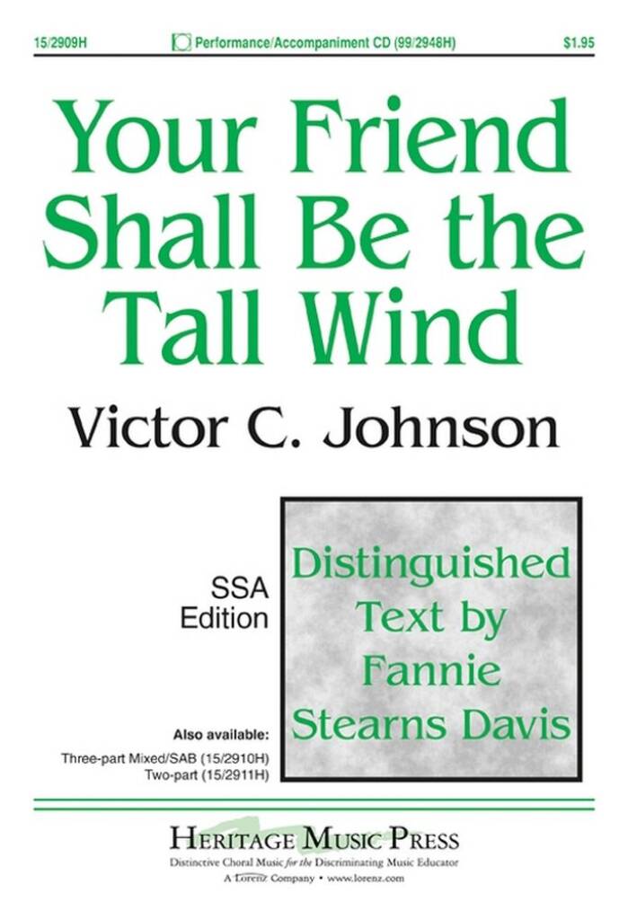 Your Friend Shall Be The Tall Wind