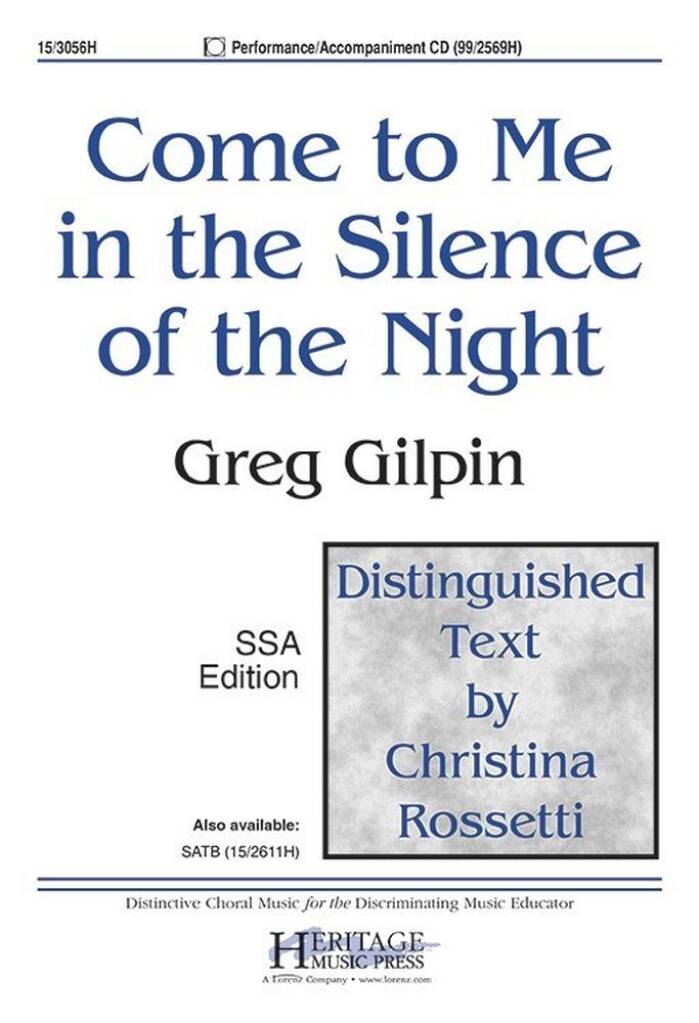 Come To Me In The Silence Of The Night