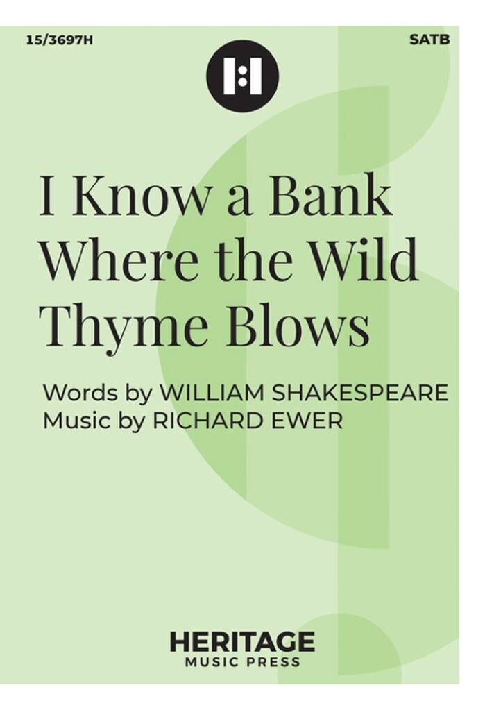 I Know a Bank Where the Wild Thyme Blows