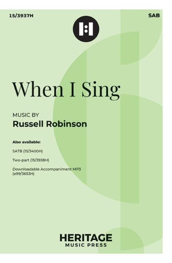 When I Sing