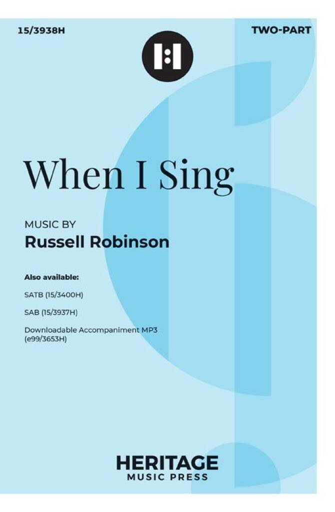 When I Sing
