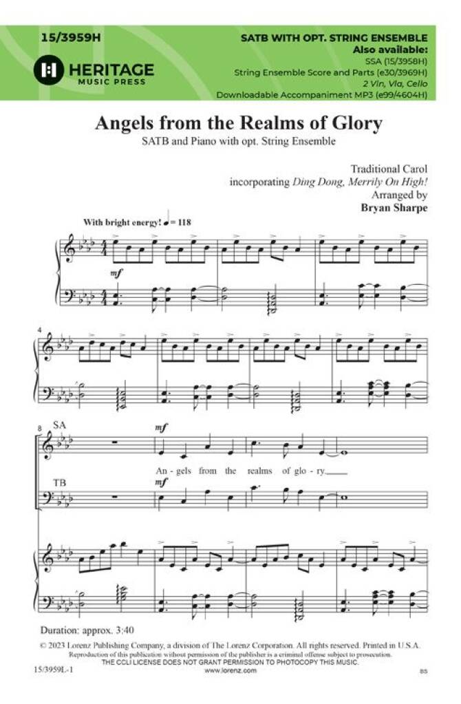 Angels from the Realms of Glory