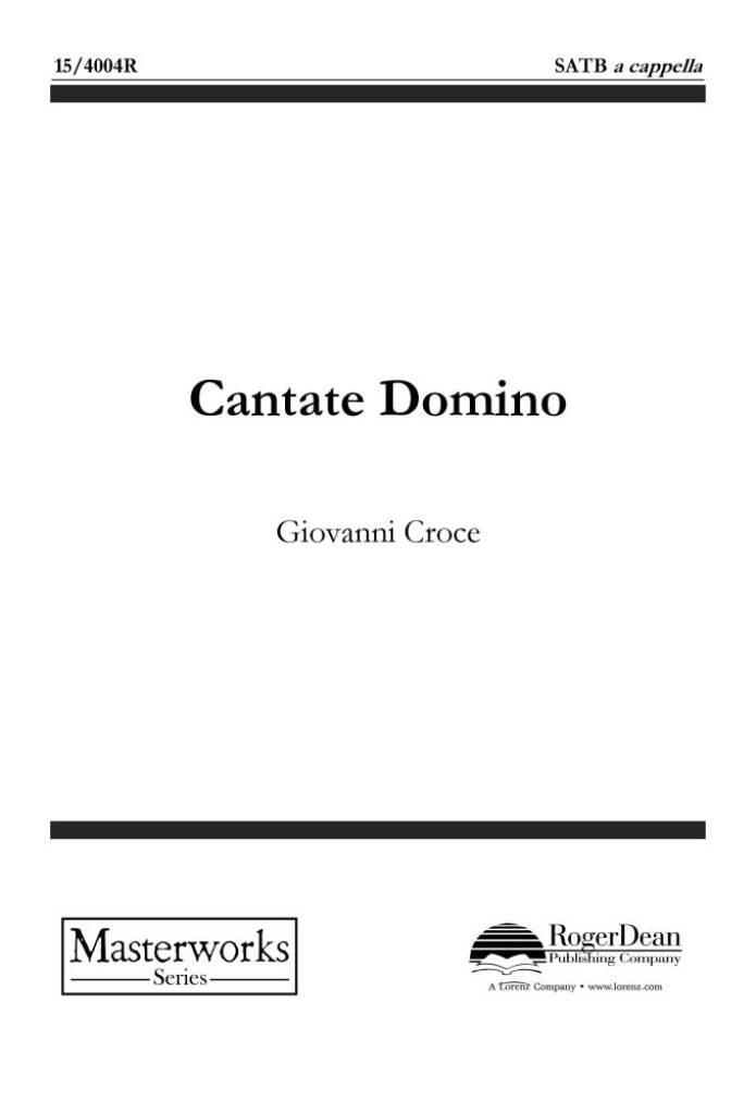 Cantate Domino