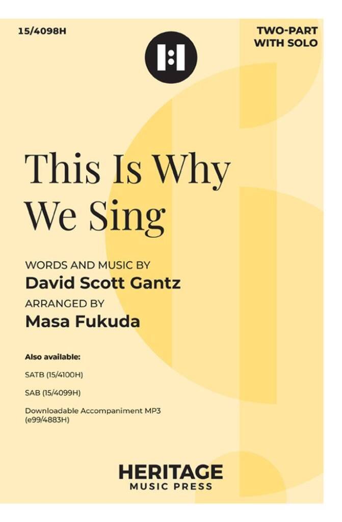 This Is Why We Sing