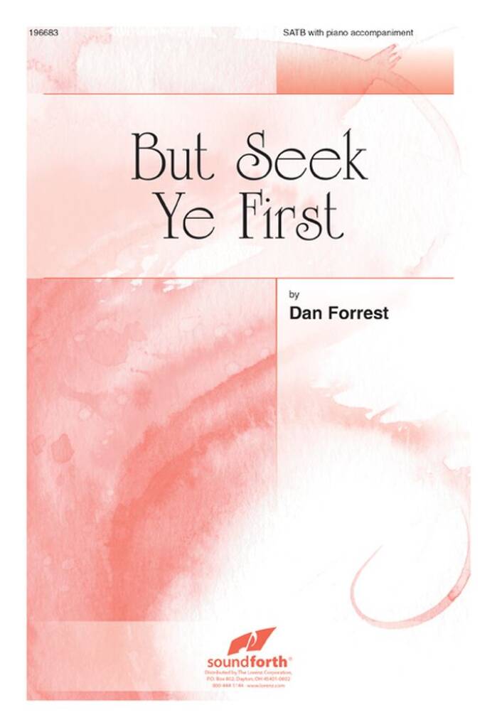 But Seek Ye First