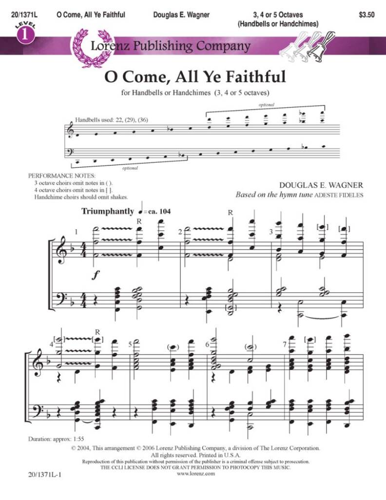 O Come, All Ye Faithful