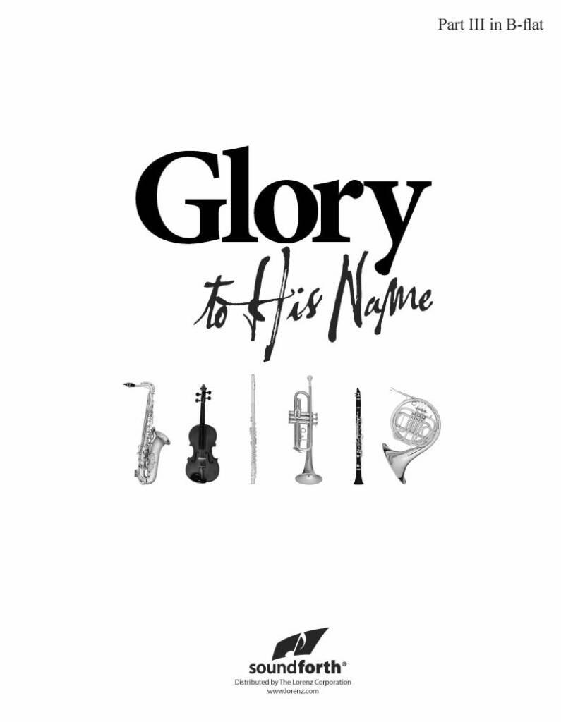 Glory To His Name