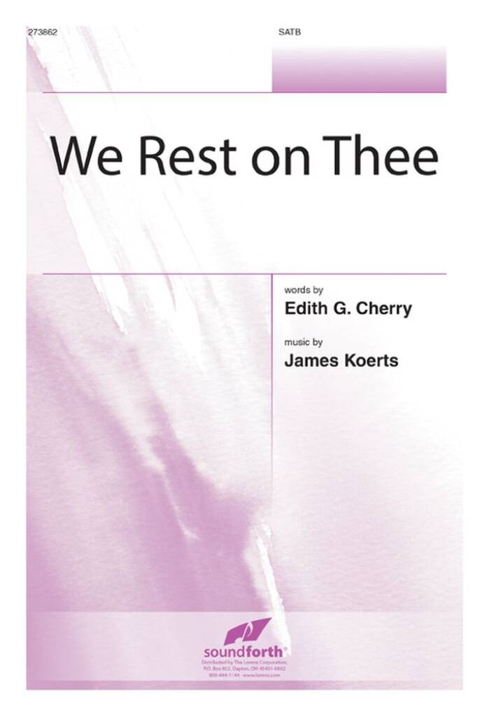 We Rest On Thee