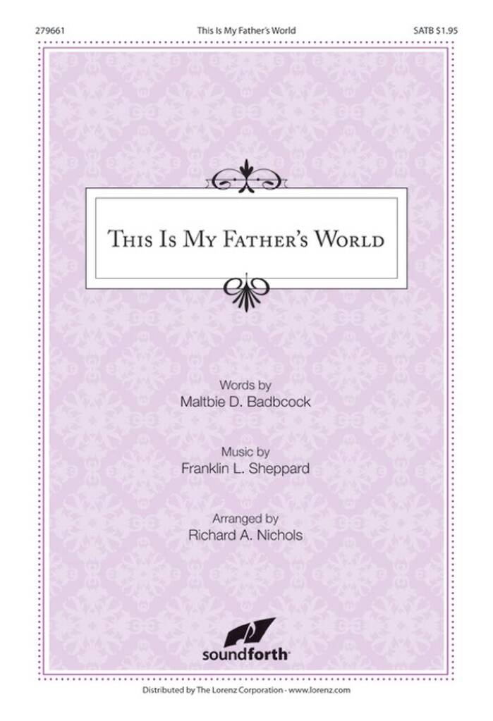 This Is My Father's World