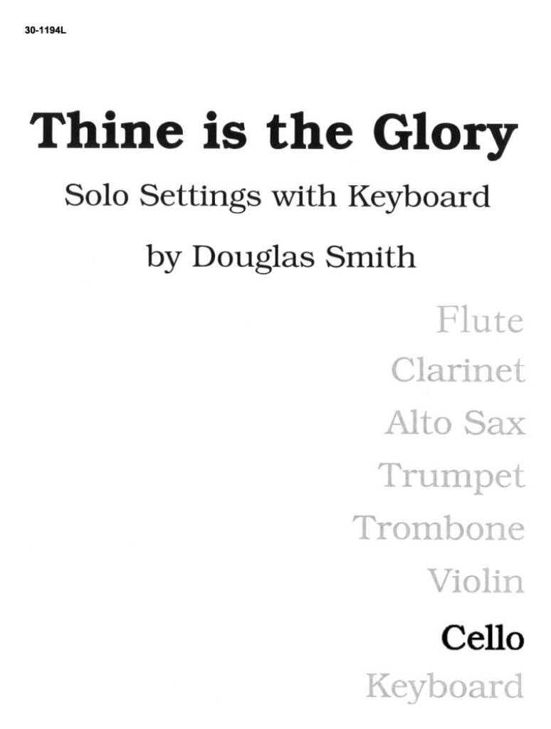 Thine Is The Glory