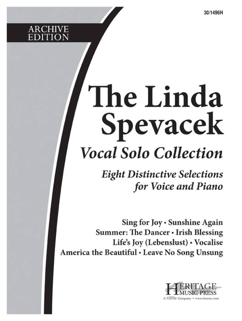 Linda Spevacek Vocal Solo Collection