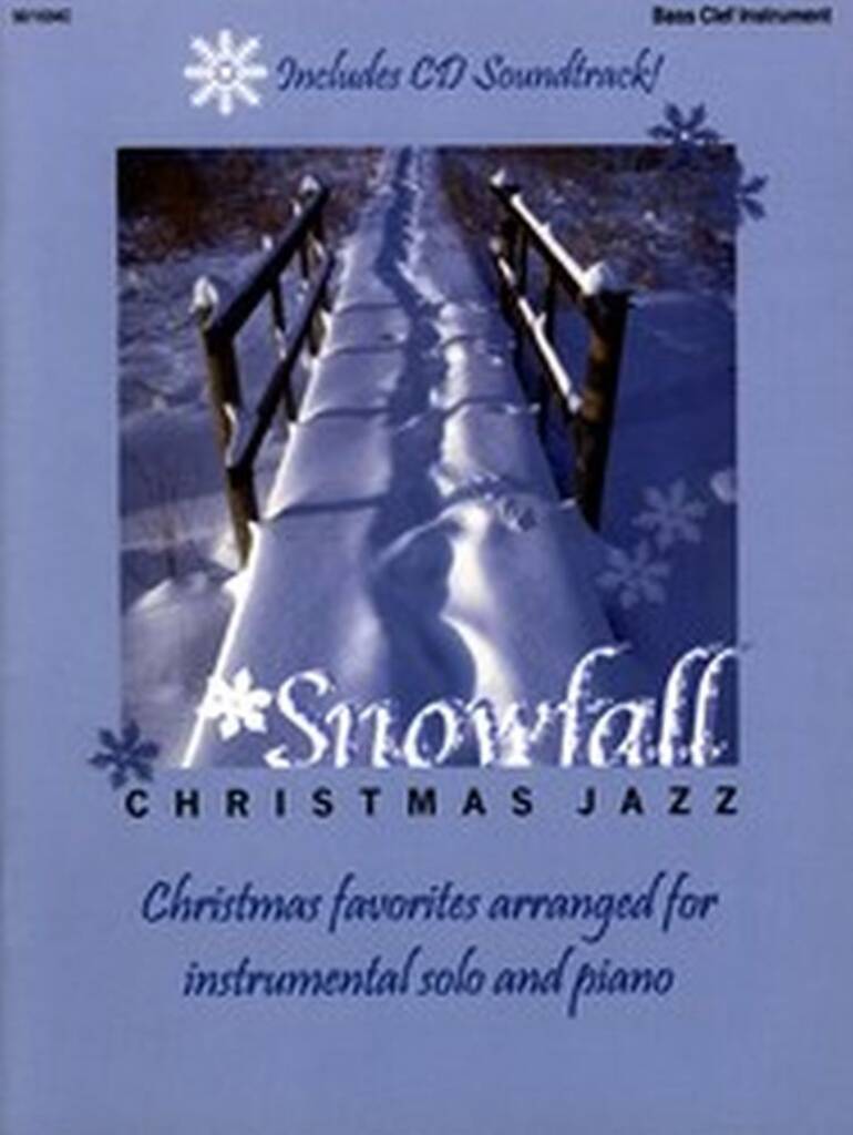 Snowfall Christmas Jazz Bass Clef Inst