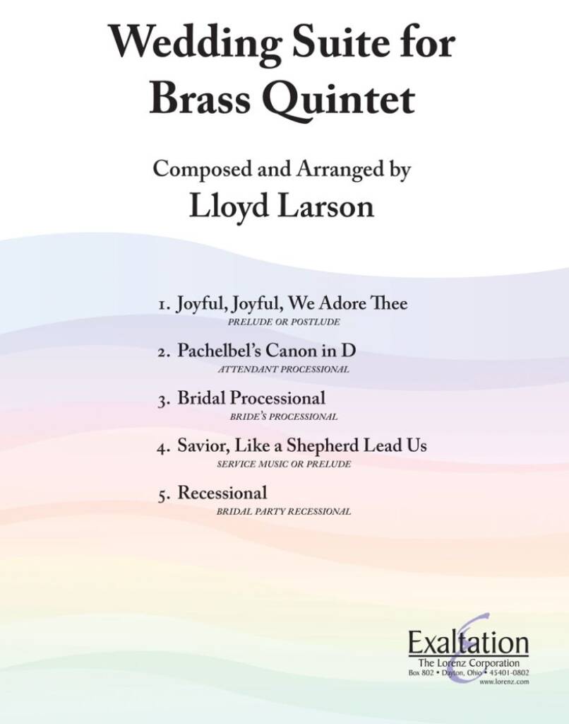 Wedding Suite For Brass Quintet
