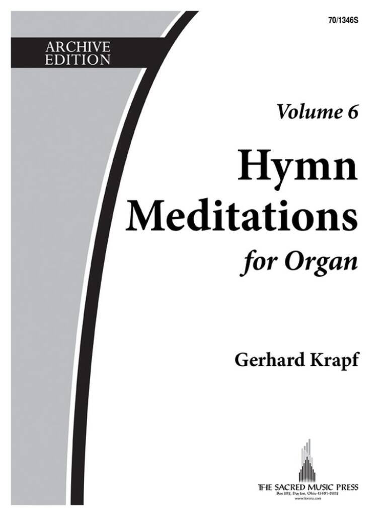 Hymn Meditations For Organ, Vol. 6