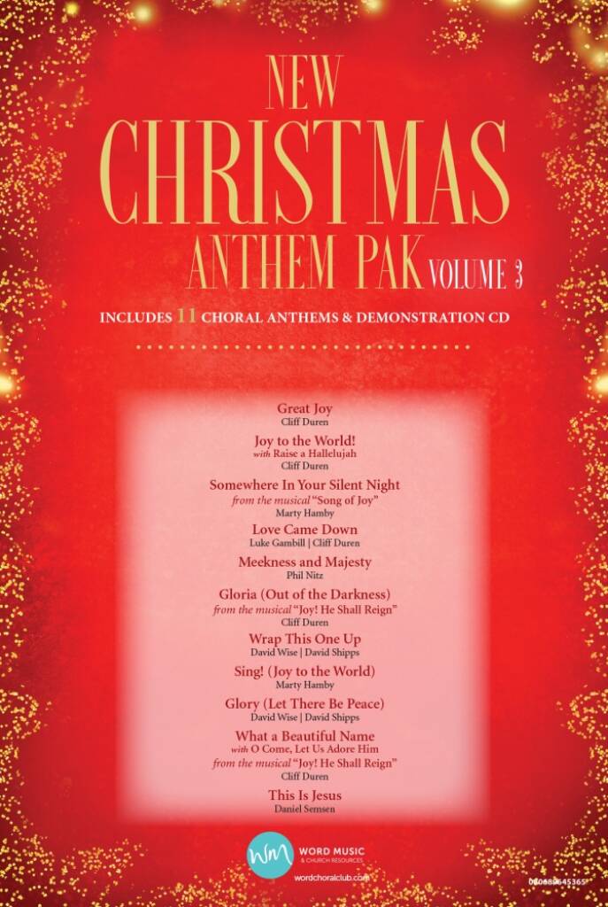 Anthem Preview Pak - New Christmas Volume 3