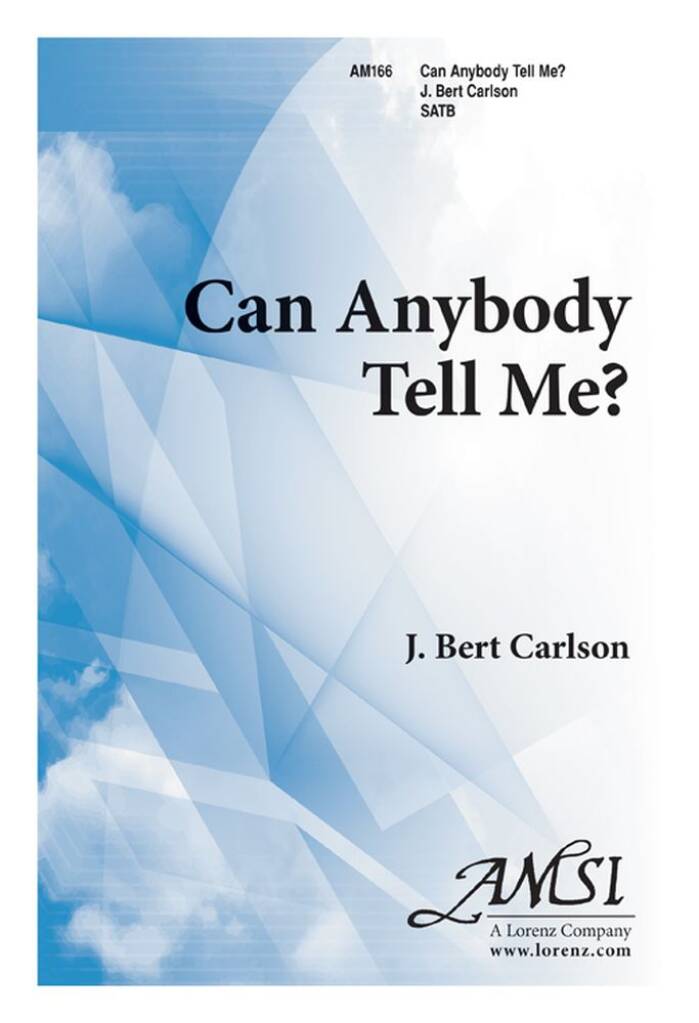 Can Anybody Tell Me?