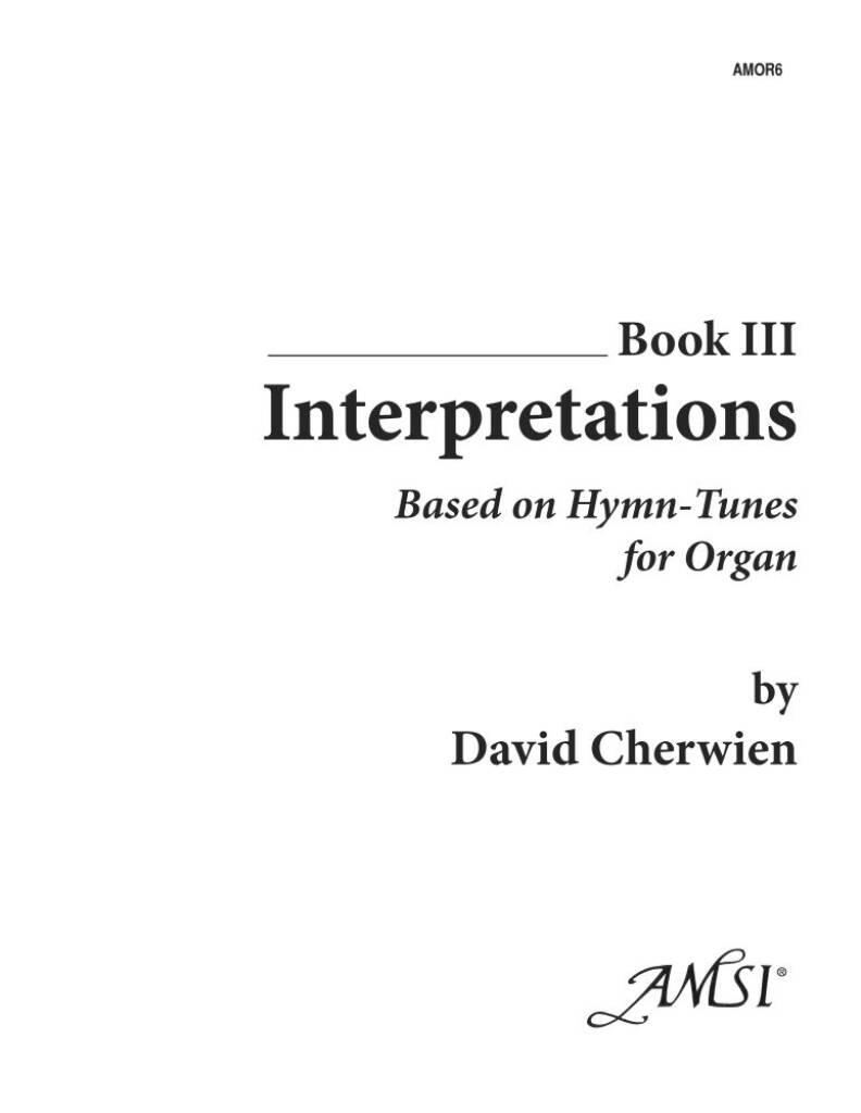 Interpretations, Book IIi