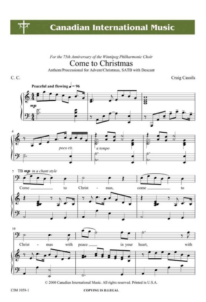 Come To Christmas