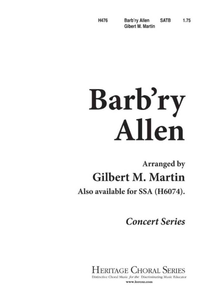 Barb'ry Allen
