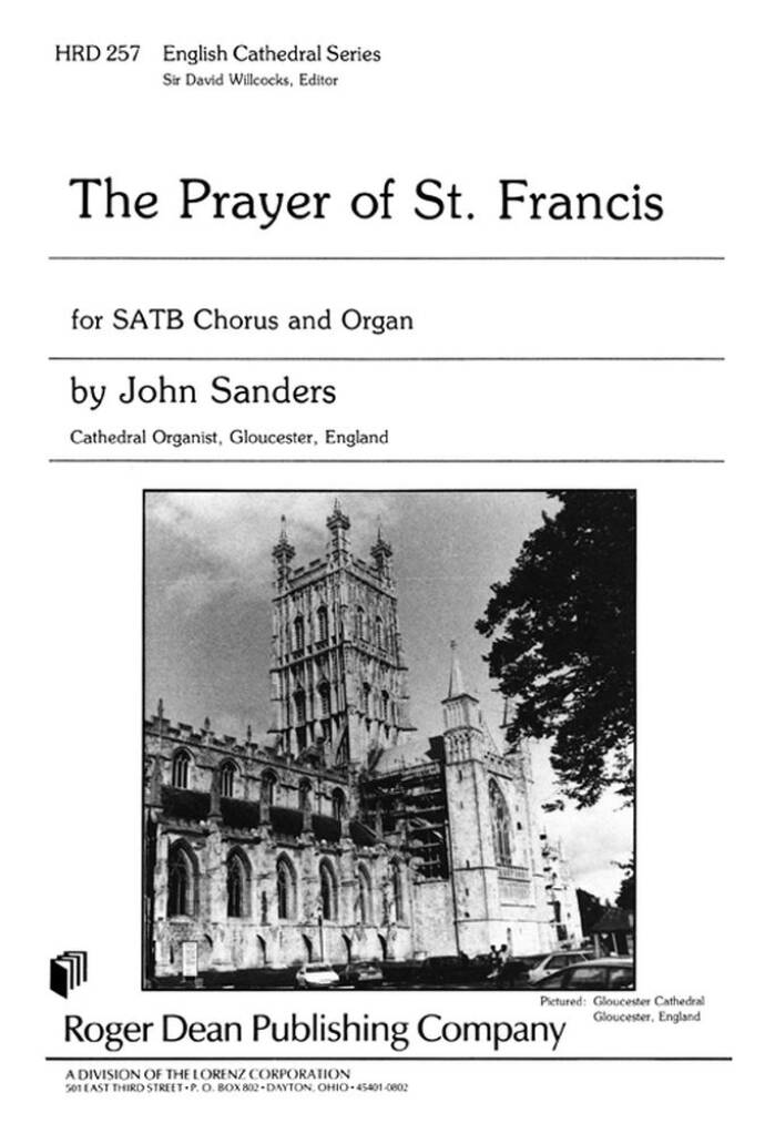The Prayer Of St. Francis