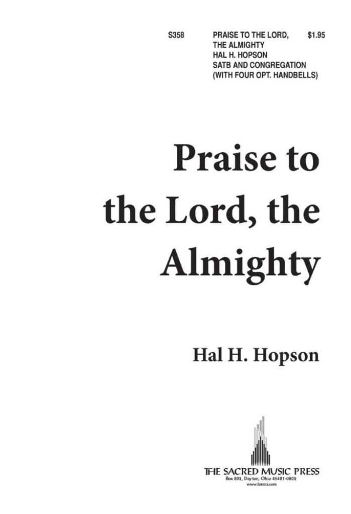 Praise To The Lord, The Almighty