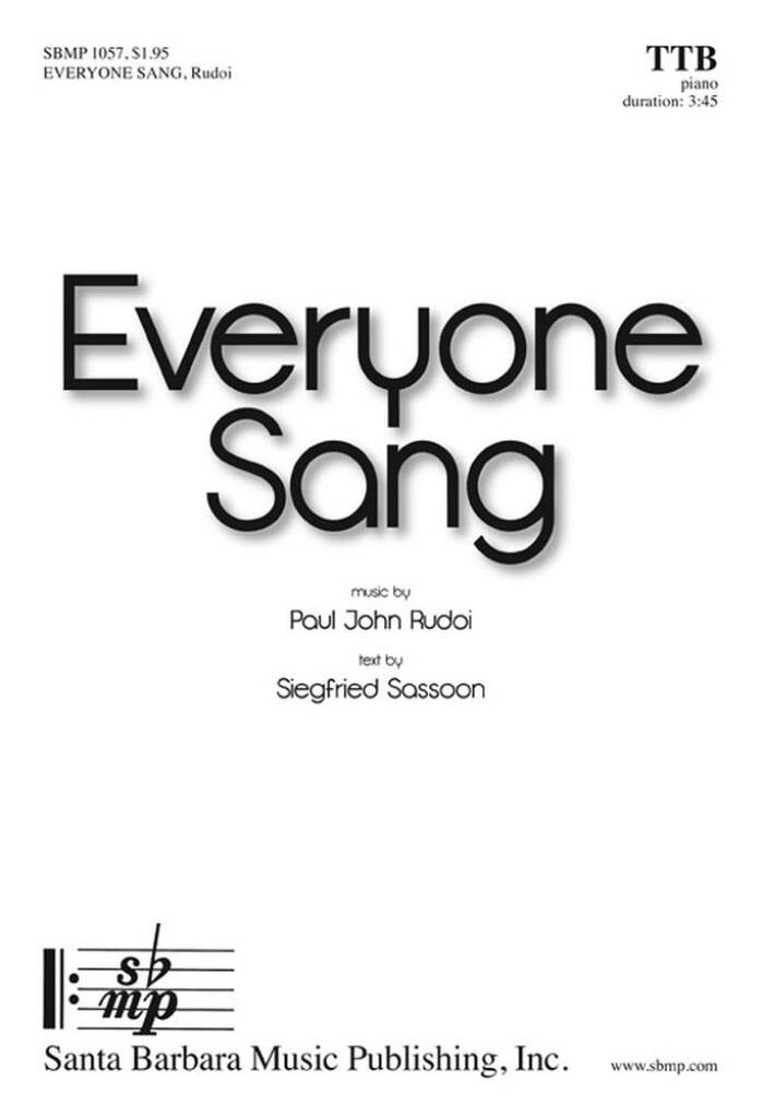 Everyone Sang