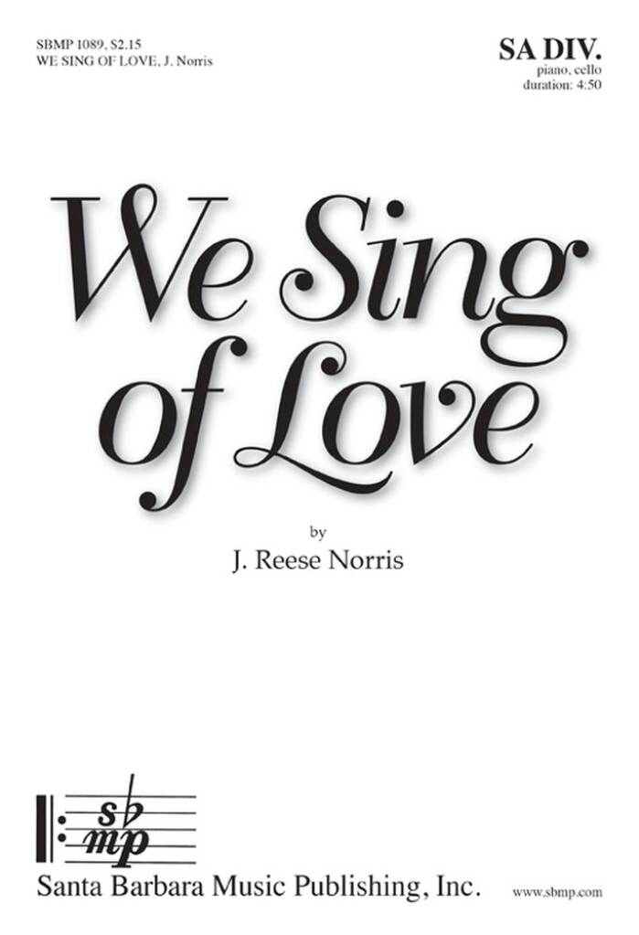 We Sing Of Love