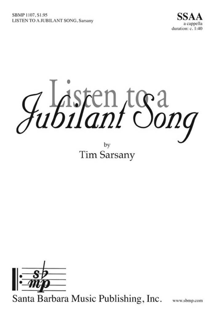 Listen To A Jubilant Song