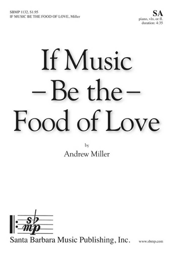 If Music Be The Food Of Love