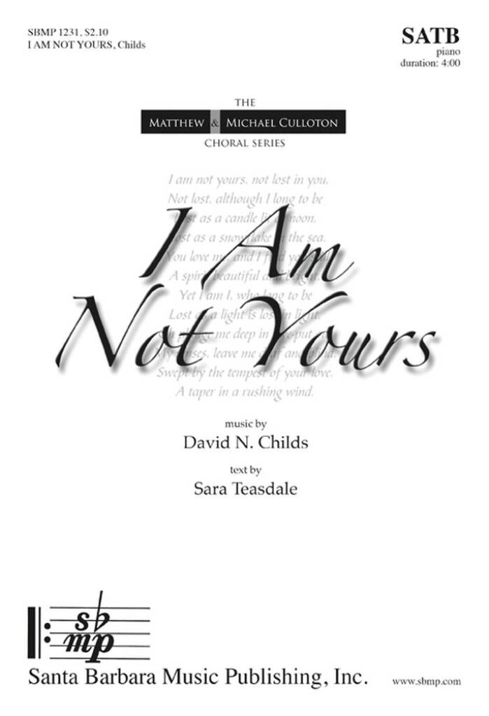 I Am Not Yours