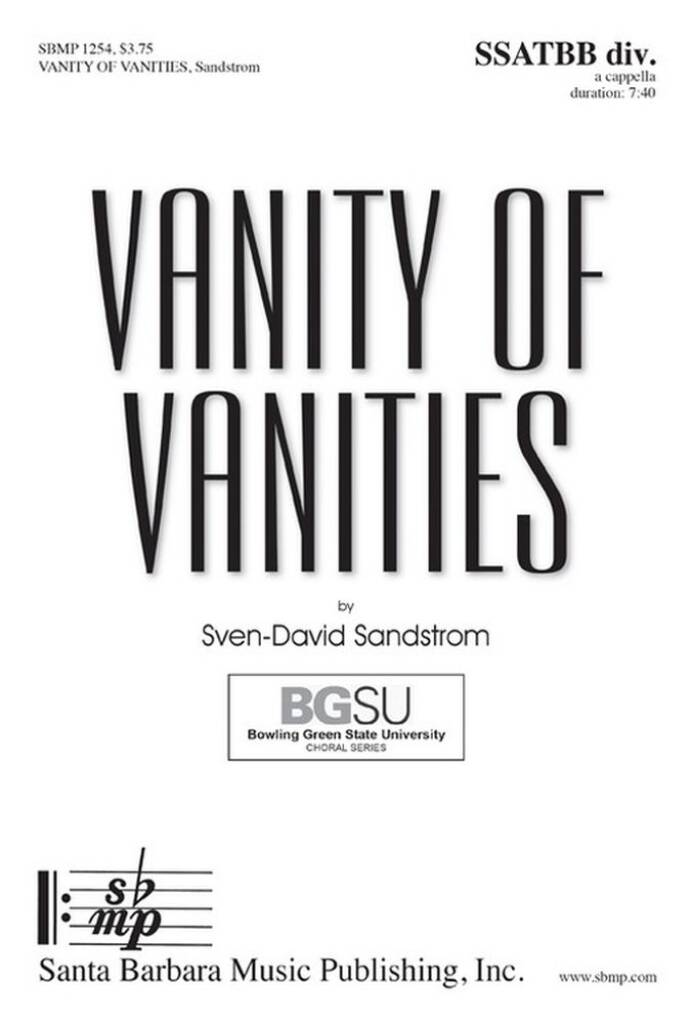 Vanity Of Vanities