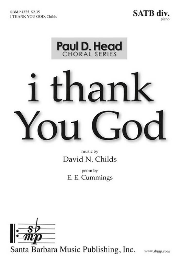 I Thank You God