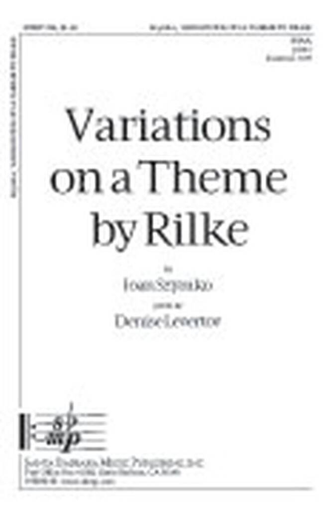 Variations On A Theme By Rilke