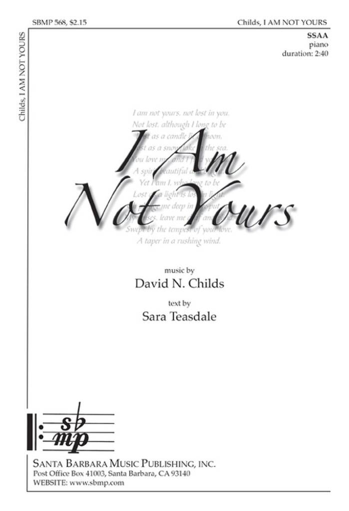 I Am Not Yours