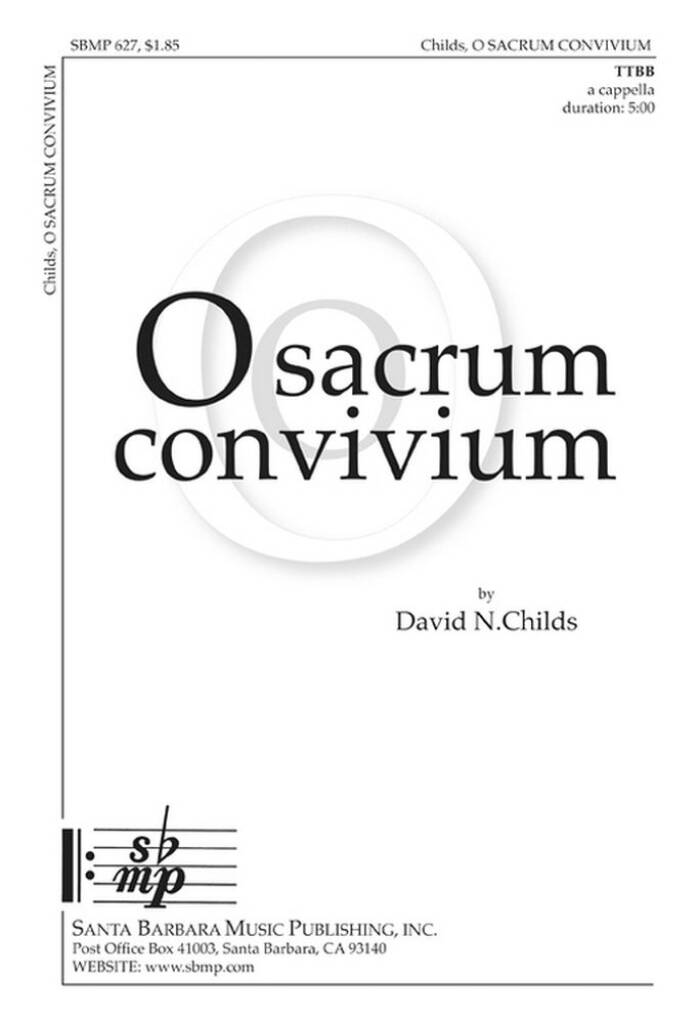 O Sacrum Convivium