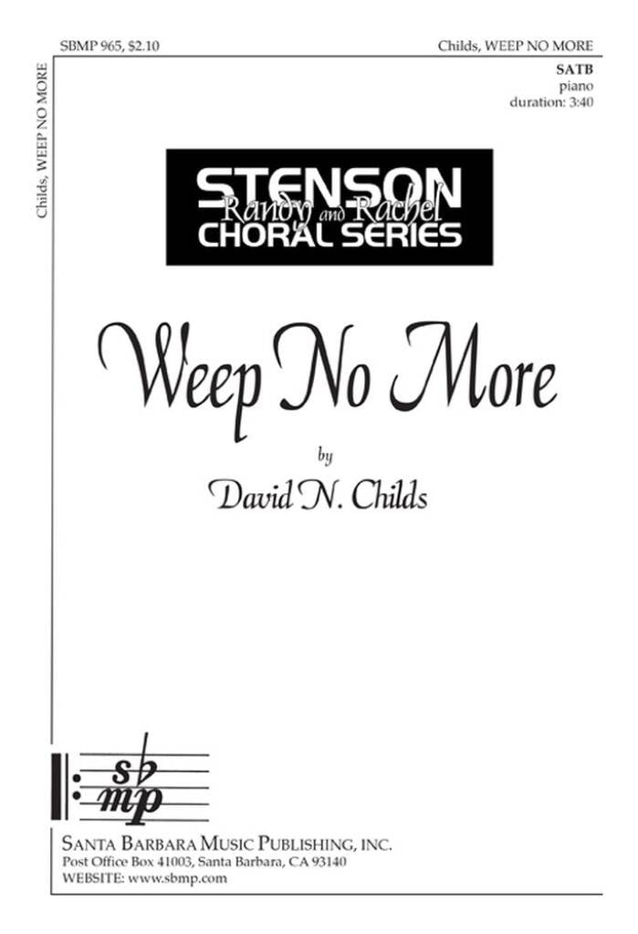 Weep No More