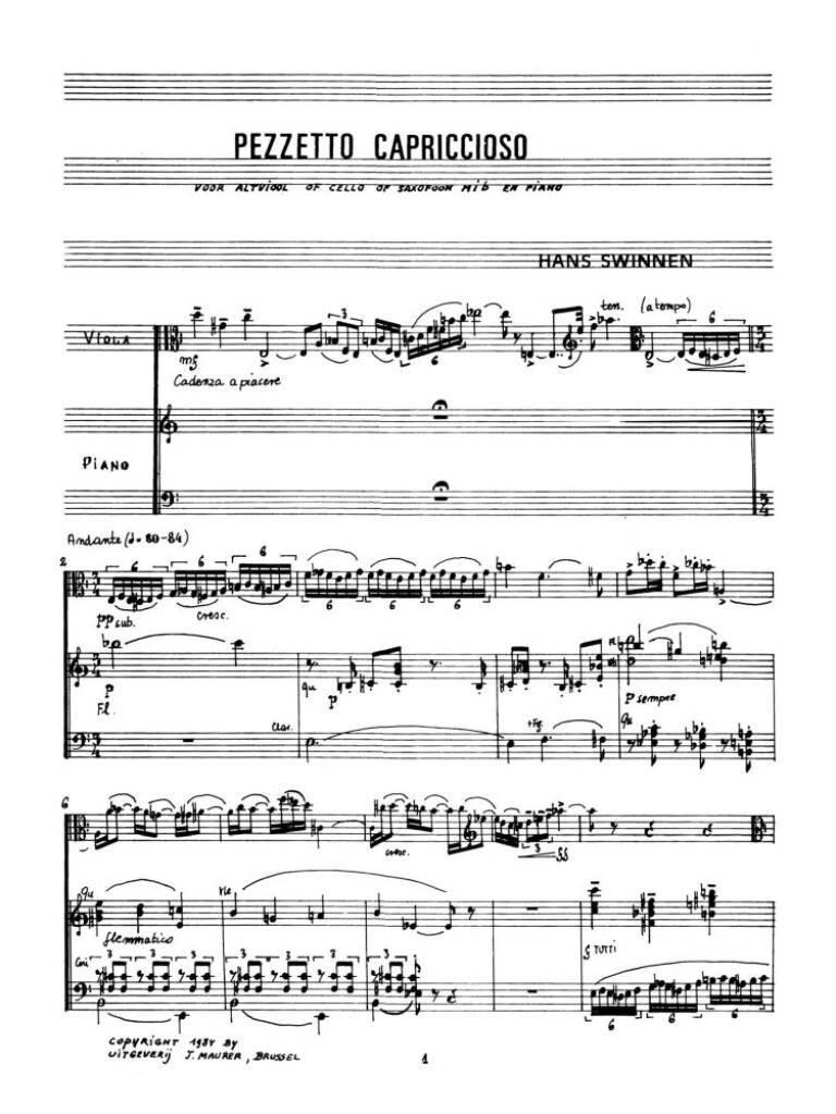 Pezzetto Cappriccioso